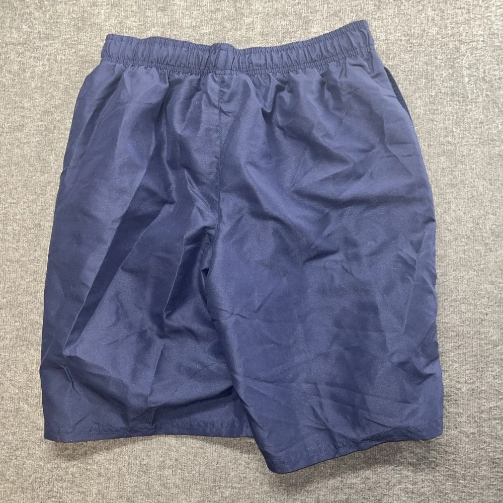 Nike Swim‎ Men's Solid Lap 9 Inch Volley Short Swim Trunk Navy Blue Small Beach